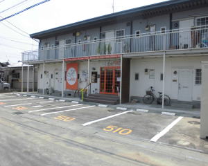 店舗・飲食店・郵便局・駐輪場の白線ライン工事の完了